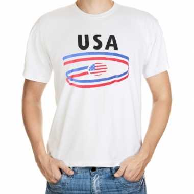 Amerika vlaggen t-shirts voor heren