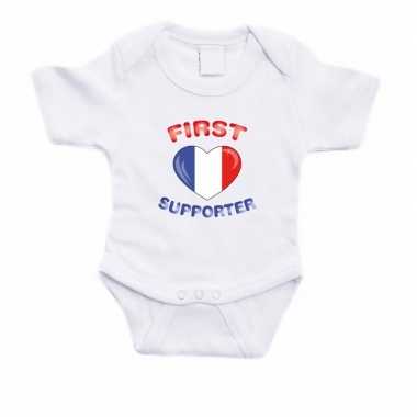 First frankrijk supporter rompertje baby