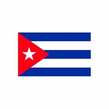 Stickers van cubaanse vlag