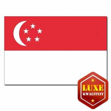 Vlaggen van singapore 100x150 cm