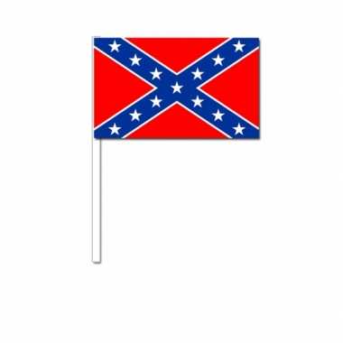 Zwaaivlaggetjes confederatie vlag