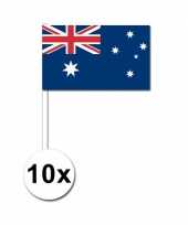 10 zwaaivlaggetjes australische vlag