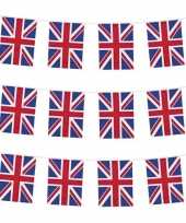 3x nationale vlag engeland vlaggenlijnen