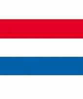 4x vlaggen van nederland 100x150 cm