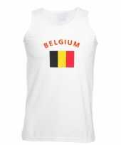 Belgie vlaggen tanktop t-shirt