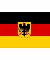 Duitse mega vlag met adelaar 150 x 240 cm