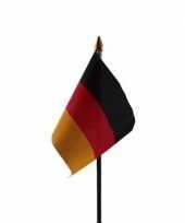 Duitsland luxe zwaaivlaggetje polyester