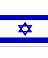 Kleine vlag van israel 60 x 90 cm