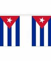 Luxe cubaanse vlaggenlijn