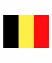 Stickers van de belgische vlag