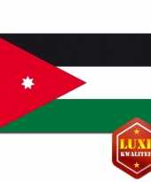 Vlaggen van jordani 100x150 cm