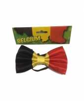 Vlinderstrik met belgische vlag