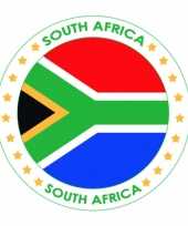 Zuid afrika vlag print bierviltjes